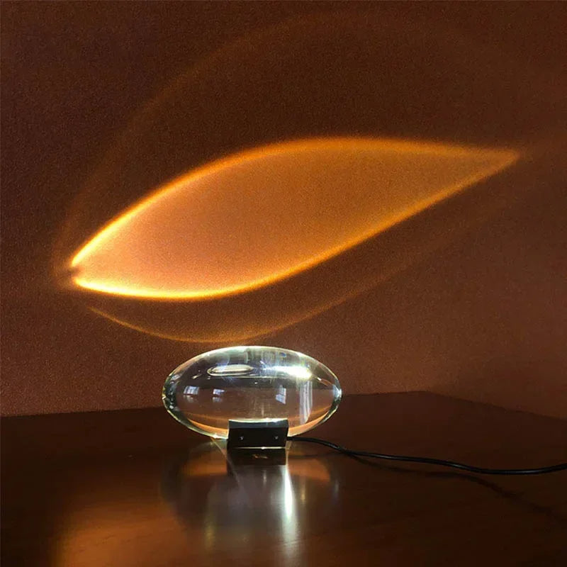 La Lampe Cristal qui Peint Vos Murs de Lumière