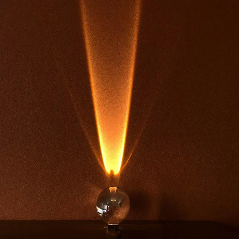 La Lampe Cristal qui Peint Vos Murs de Lumière